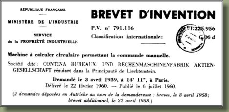 Französisches Patent